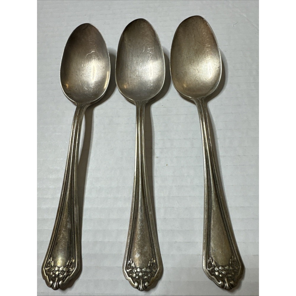 International Stainless‎ KENSINGTON Oval Soup Spoons Set of 3